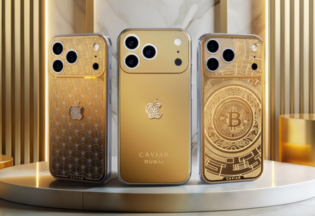 Caviar представил золотые iPhone 17 стоимостью до $75 000: три эксклюзивные модели