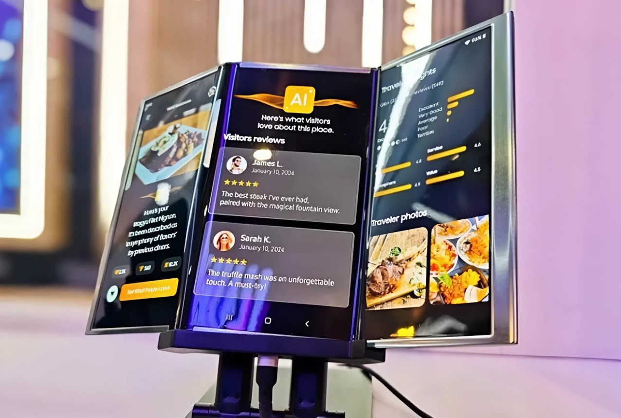 Samsung раскрыла характеристики первого трехскладного смартфона Galaxy Z TriFold